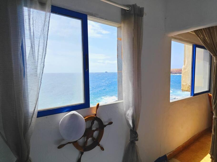 La Casa Con Terraza Privada Sobre El Mar Villa Telde Eksteriør bilde