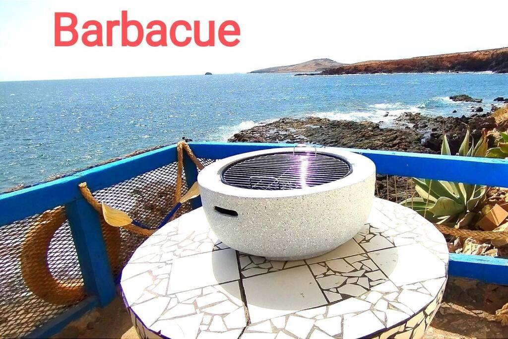 La Casa Con Terraza Privada Sobre El Mar Villa Telde Eksteriør bilde