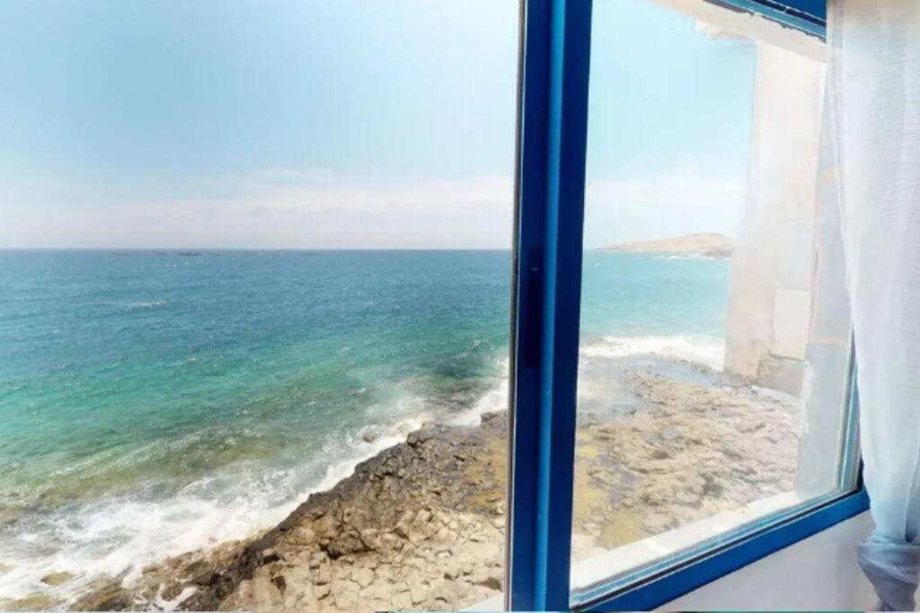 La Casa Con Terraza Privada Sobre El Mar Villa Telde Eksteriør bilde