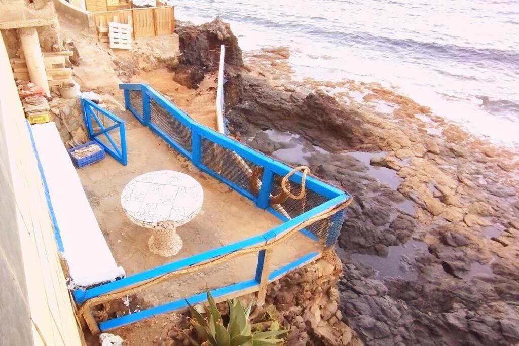 La Casa Con Terraza Privada Sobre El Mar Villa Telde Eksteriør bilde